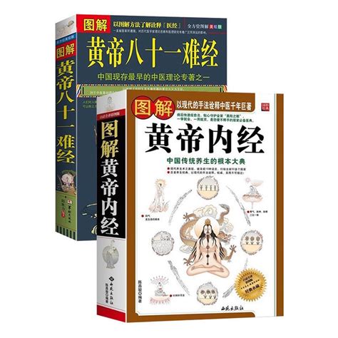 正版2冊圖解黃帝內經白話全譯彩圖版 圖解黃帝八十一難經經絡臟腑 易筋經 洗髓經 天工開物 湯頭歌訣 蝦皮購物