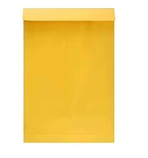 Paper Plain Yellow Laminated Envelope At Rs 5 25 Piece Laminated