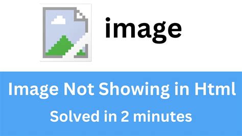 Image Not Working In Html Solution Image Not Showing In Html Solved