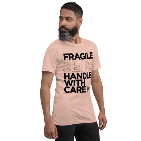 Classic Fragile Unisex T Shirt Spondylodysplastic Speds Dark On