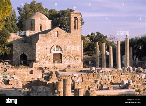 16th Century Church Of Agia Kyriaki Paphos Cyprus Stock Photo 5212907