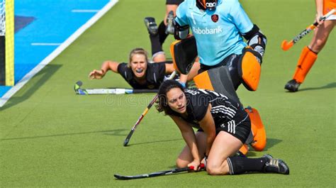 Womens Finals.Hockey European Cup Germany 2011 Editorial Stock Photo - Image of gumshield, games ...