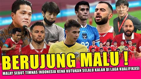 Bikin Malu Media Malaysia Sebut Timnas Indonesia Kena Kutukan