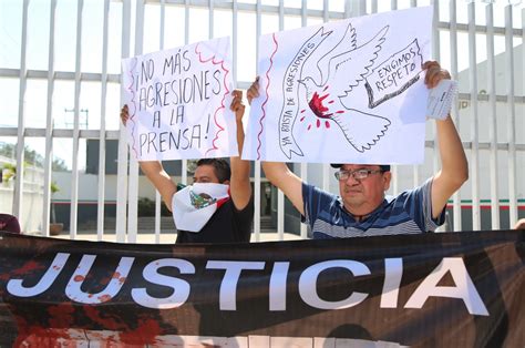 Protestan Reporteros En Acapulco Y La Capital Por Agresi N A Colegas