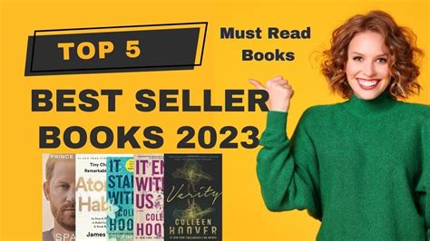 Top 5 Best Selling Books Of 2023 Must Reads For Book Lovers Amazon