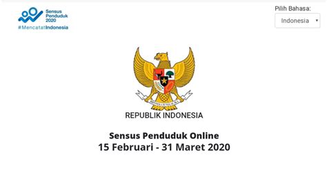 Cara Sensus Penduduk Online 2020 Via Android