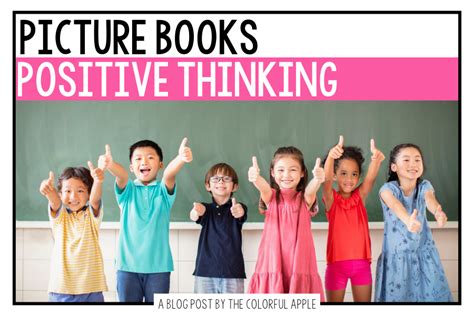 Picture Books about Positive Thinking Skills for Students