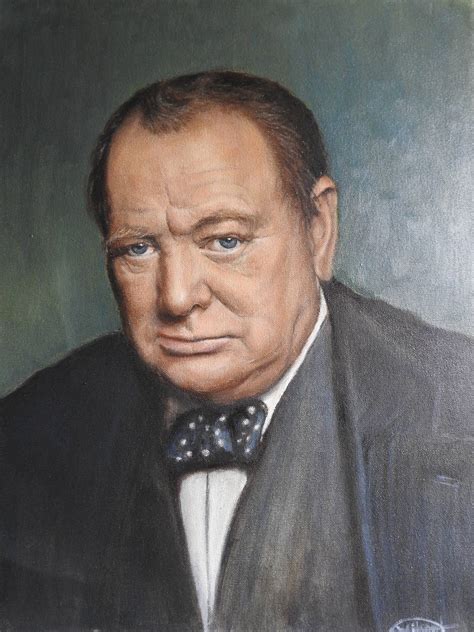 Winston Churchill Portrait Painting | ubicaciondepersonas.cdmx.gob.mx