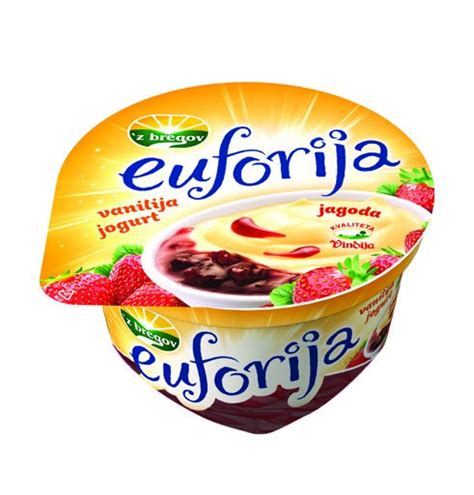 Jogurt Euforija vanilija mix z bregov 150 g NTL Akcija Njuškalo