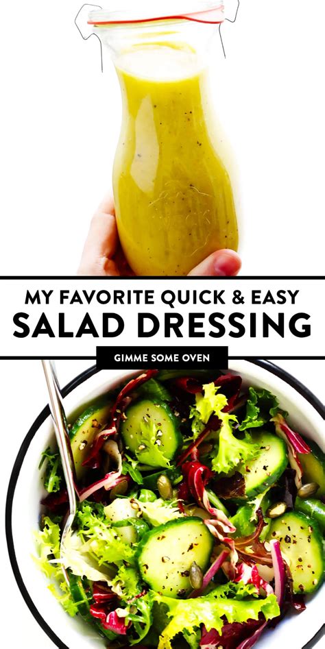 Everyday Salad Dressing Recipe Salad Dressing Recipes Homemade Salad Dressing Recipes