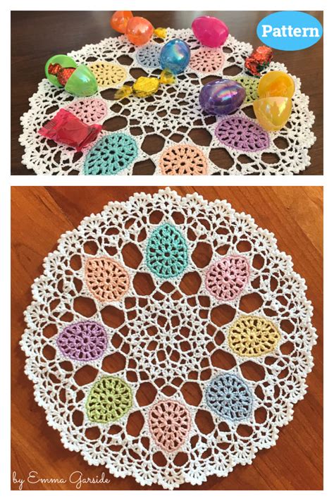 8 Easter Decor Spring Doily Crochet Patterns Page 2 Of 2