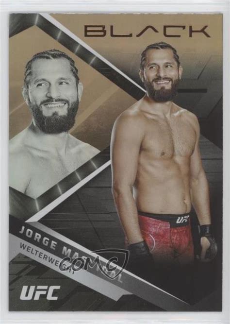 2022 Panini Chronicles UFC Black Bronze 219 Jorge Masvidal For Sale