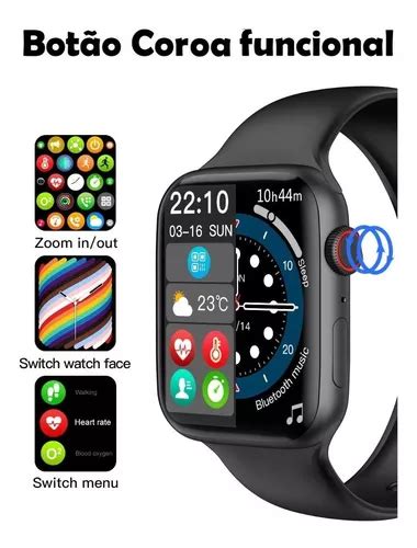 Smartwatch Iwo W Pro W Caja Mm De Metal Plata Malla De Silicona