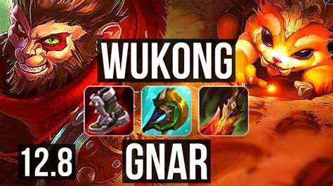 WUKONG Vs GNAR TOP Rank 4 Wukong 13 2 13 Dominating JP