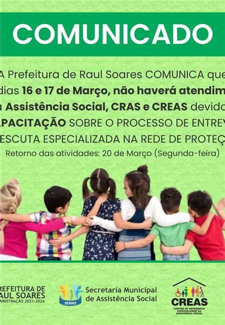 Prefeitura Municipal De Raul Soares Comunicado