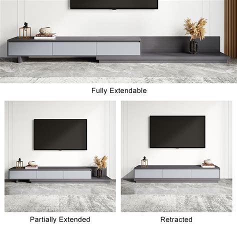 Free Shipping On Fero Extendable Tv Stand With Drawers Homary