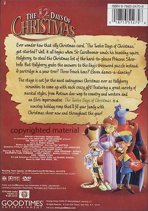 12 Days Of Christmas, The (DVD 1993) | DVD Empire