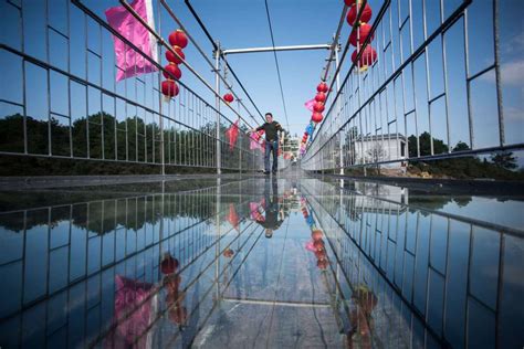 That glass bridge in China that scared the socks off visitors? It ...