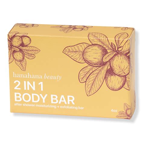 2 In 1 After Shower Moisturizing And Exfoliating Body Bar Hanahana Beauty Ulta Beauty