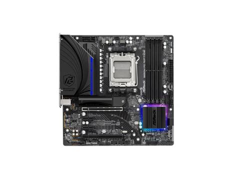 ASRock B650M PG RIPTIDE AM5 Micro ATX Mainboard 4 Slots DDR5 2 PCIe 4