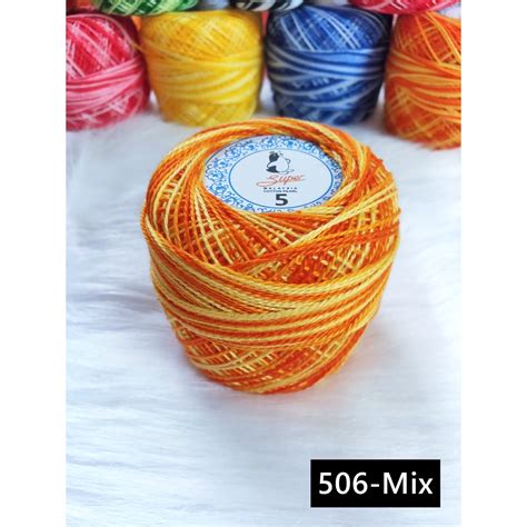 Gno No Mix Colour Fix Colour Cotton Pearl Embroidery Thread