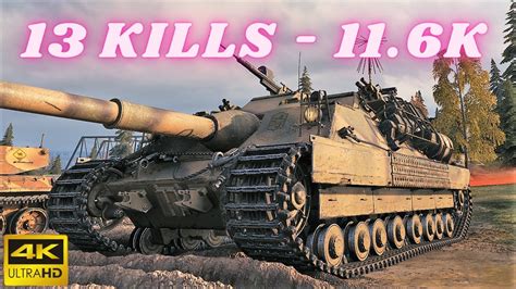 Fv Badger K Damage Kills World Of Tanks Replays Wot Tank