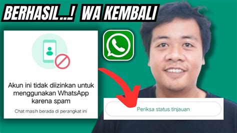 Cara Mengatasi Akun Whatsapp Diblokir Karena Spam Terbaru Tanpa