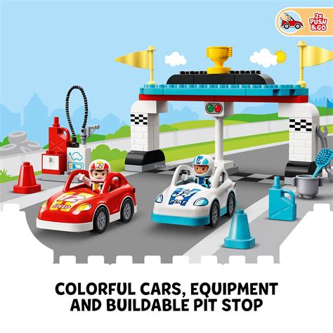 10947 LEGO Duplo Race Cars (44 Pieces)