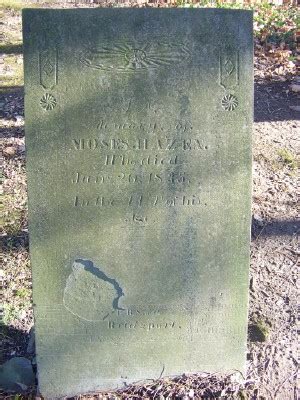 Moses Hazen M Morial Find A Grave