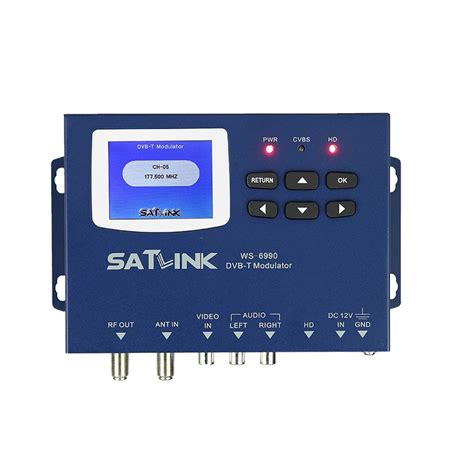 Original Satlink Ws Route Dvb T Modulator Hdmi Av Channel