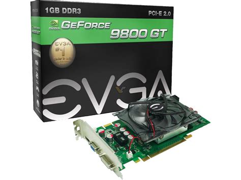 EVGA GeForce 9800 GT 1GB HDMI VideoCardz Net