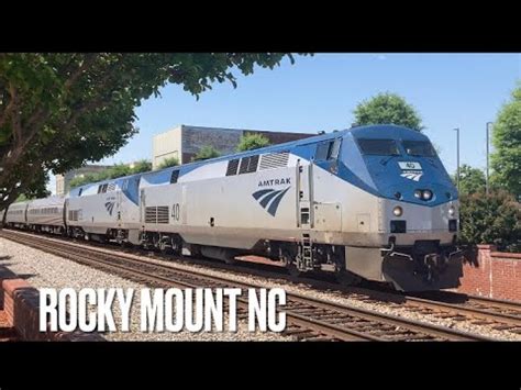 Trains In Rocky Mount Nc Youtube