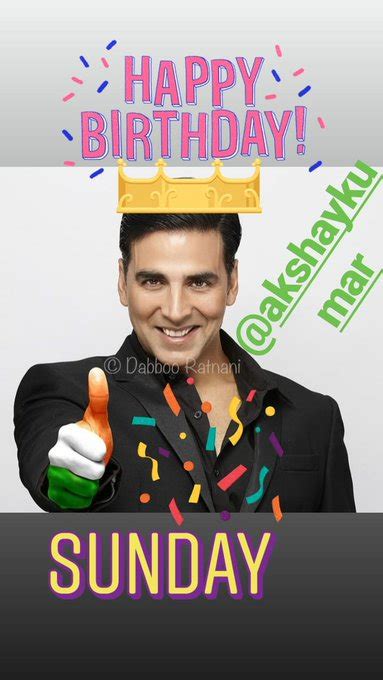 Akshay Kumar's Birthday Celebration | HappyBday.to