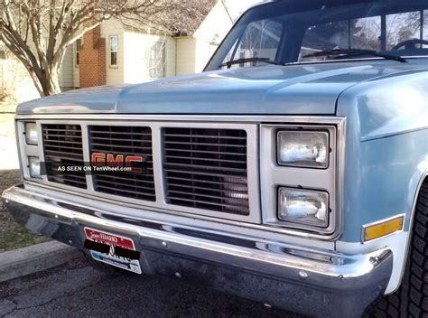 1986 Gmc C2500 Sierra Classic Standard Cab Pickup 2 Door 7 4l