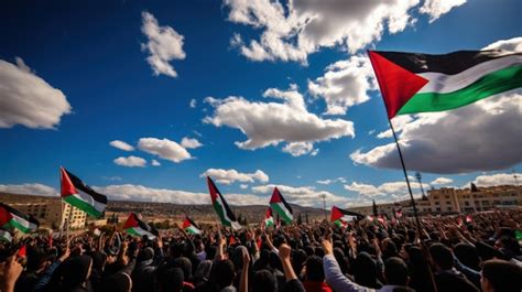 La búsqueda de la libertad de palestina lucha por las aspiraciones y