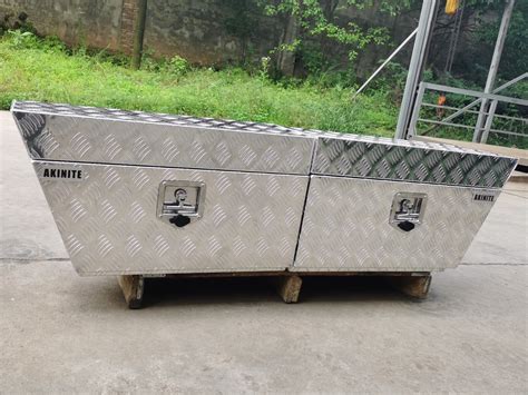 Pair Of Aluminium Underbody Toolbox Under Body Under Tray Heavy Duty