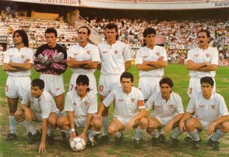 Luis De La Fuente En El Sevilla Como Jugador Y Entrenador