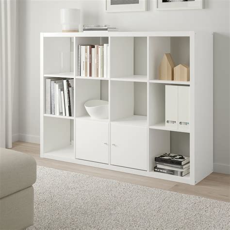 Kallax White Shelving Unit 112x147 Cm Ikea