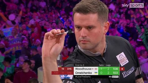 Luke Woodhouse Wins Second Set Thanks To 108 Finish Video Watch Tv