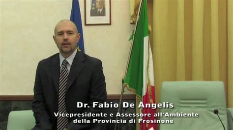 L Assessore Fabio De Angelis E La Difesa Del Territorio Youtube