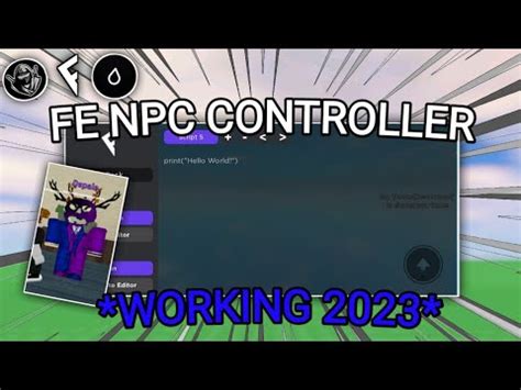 FE NPC CONTROLLER DIRECTLINK PASTEBIN 2023 YouTube