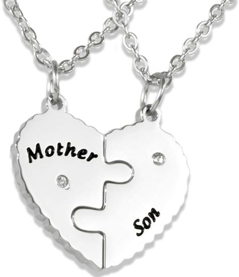 Amazon Kivosliviz Mom And Son Necklace Gifts For Women Mothers