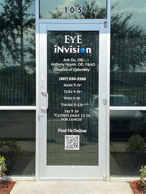 Contact Eye Invision In East Orlando Florida