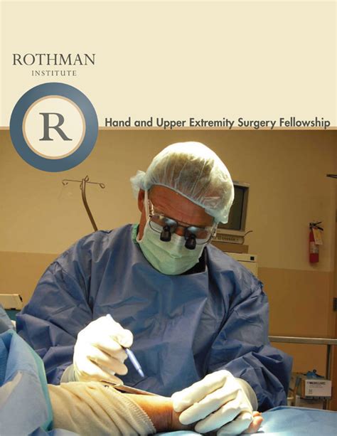 Hand And Upper Extremity Surgery Fellowship Rothman Institute