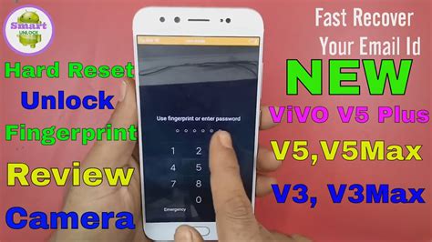 VIVO V5 Plus Hard Reset Fingerprint Pattern Unlock Solution YouTube