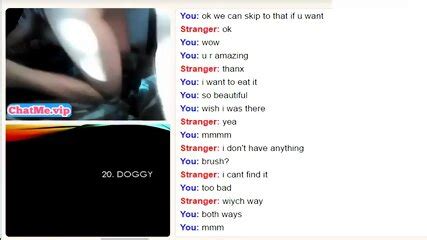 Hot Teen With Shaved Pussy Masturbating On Video Chat