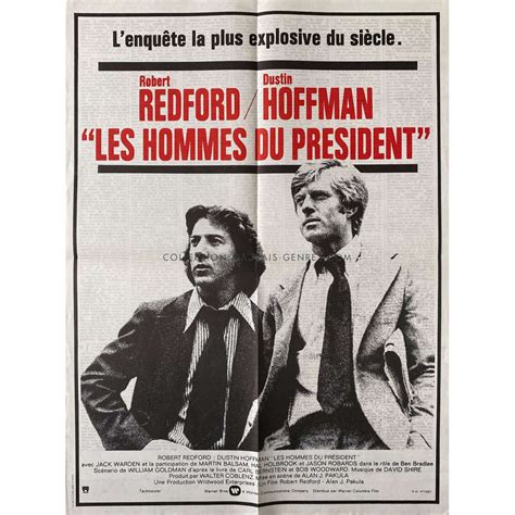 ALL THE PRESIDENT'S MEN French Movie Poster - 23x32 in. - 1976