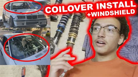 Most Expensive Coilover Install Windshield Install Youtube