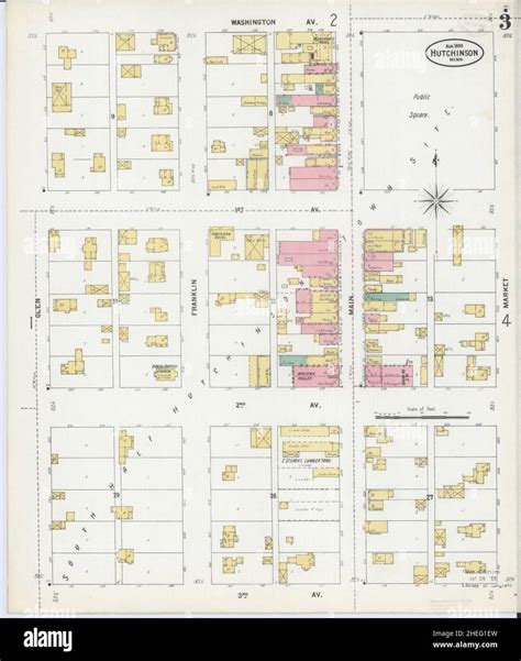 Map of hutchinson minnesota hi-res stock photography and images - Alamy