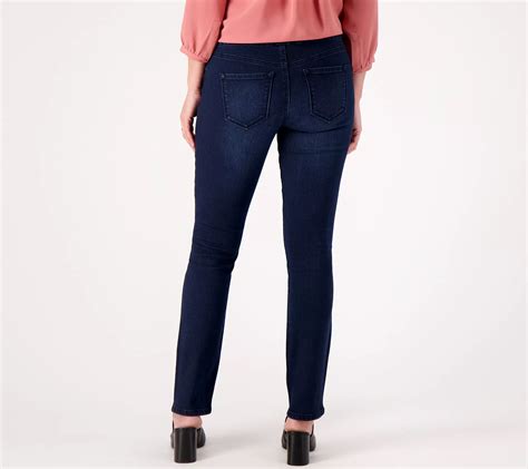 As Is Gloria Vanderbilt Amanda Pull On Jeans Kansas QVC